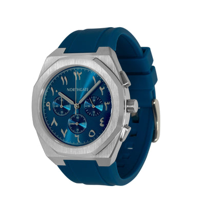 Club Chrono Pacific Blue Chronograph Arabic version - Northgate Watches