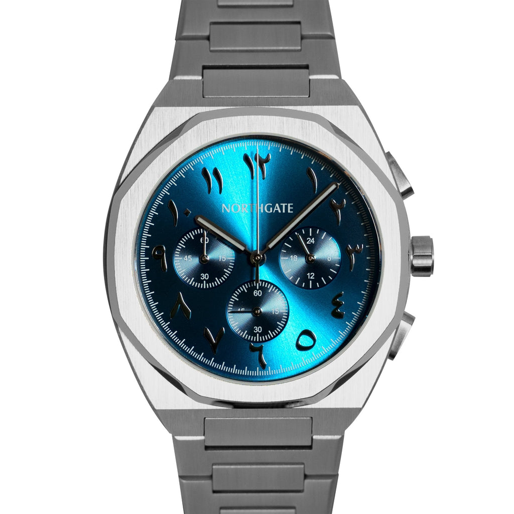 Club Chrono Pacific Blue Chronograph Arabic version - Northgate Watches