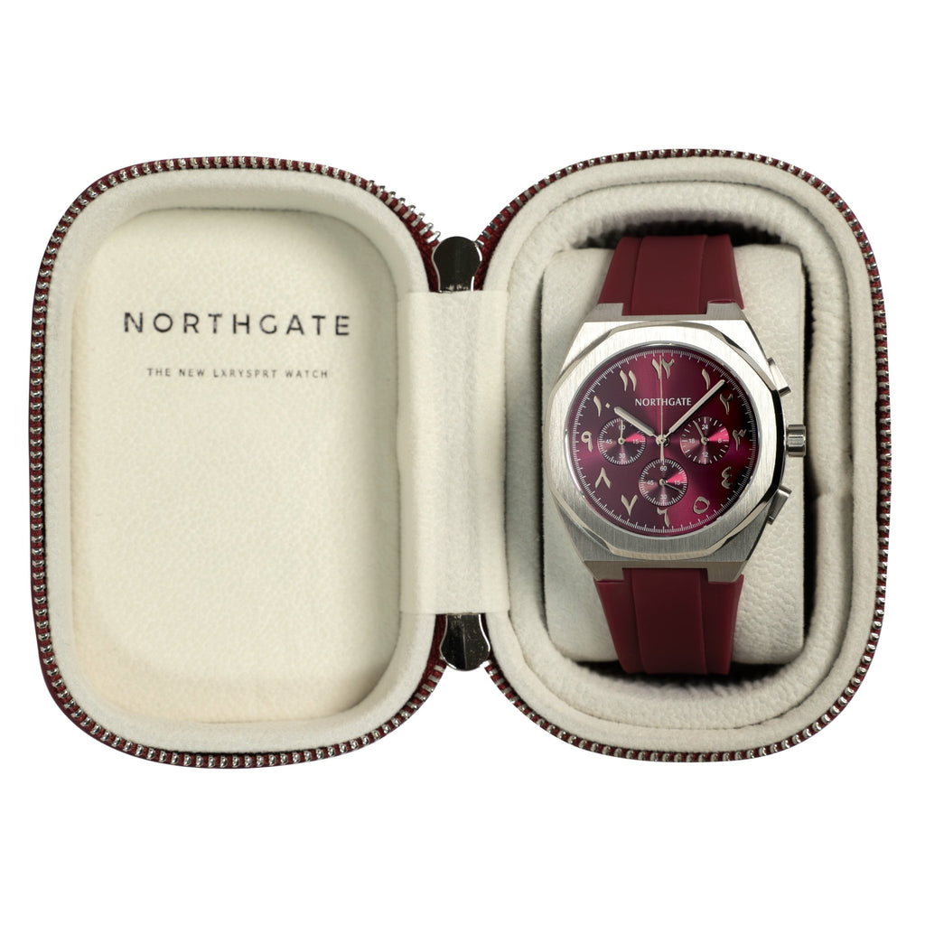 Club Chrono Shiny Cherry Chronograph Arabic version - Northgate Watches